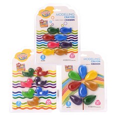 colors crayon不沾手蠟筆 3種組