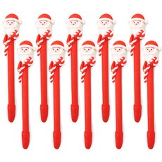 2Youngdesign 聖誕村原子筆 0.5mm, 拐杖聖誕老人, 10個
