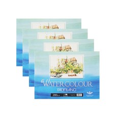 FABRIANO 水彩素描本 WAS11 280g 440 x 320 mm 墊塊類型 4p, 5 開, 20張