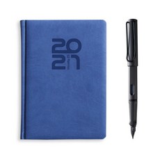 YANGJISA Usery 25A日記藍+拉米鋼筆啞光黑EF筆尖, 混色