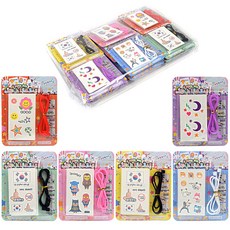 1000 Maku 面具錶帶裝飾矽膠錶帶套組 24p, 隨機發貨