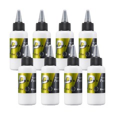 아트메이트 골드레벨 포스터칼라 11 Titanium white 8p, 100ml, 1색