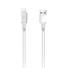 디케이 척척 자석 정리 고속충전 케이블 8PIN to USB A 1m, 혼합색상, 1개