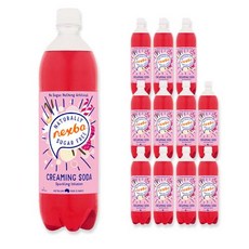 넥스바 무설탕 탄산음료 Creaming Soda, 1L, 12개