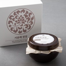 서일농원 서분례 된장항아리, 500g, 1개