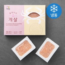 아라찬 곱게다진 게살 (냉동), 120g, 1개