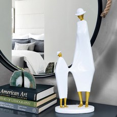 JH company 簡約裝飾品, 白色的