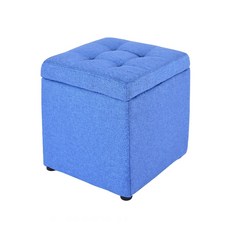 가팡 패브릭 낮은의자 13번, 블루, 1개