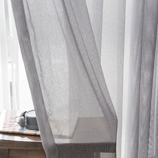 APOA ROOM Shine 飯店風內層窗簾 + 窗簾掛鉤, 黑色