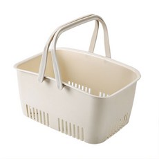 白色浴籃 L號, 1個, 白色