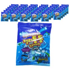 젤리통통 블루베리맛, 36개, 17g