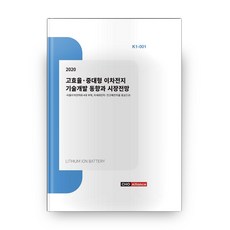2020 K1-001 고효율·중대형 이차전지 기술개발 동향과 시장전망, 씨에치오 얼라이언스