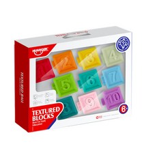 Playground Soft 3D Sense Texture 多塊堆疊 10種 huanhe0232, 混合色, 1套