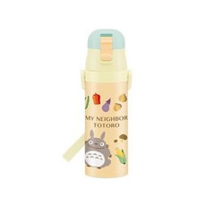 Skater 龍貓不鏽鋼彈蓋式水壺, 混色, 470ml