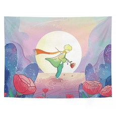 Market A 小王子印花掛毯海報, GT3889