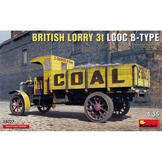 迷你藝術 38027 1/35 英國卡車 LGOC 3t B型 塑膠模型, 1個