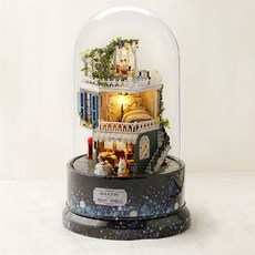 KkomiDEAL DIY微型屋 圓頂型 08 星之夢 + 製作工具, 混合色