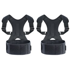 Well-Luv 優質端正姿勢帶 WL-1064 黑色, 2個