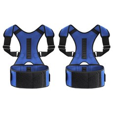 Well Love優質端正姿勢帶 WL-1064 藍色 M, 2個