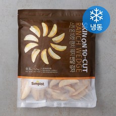 심플로트 렌치 웨지 반달 감자튀김 (냉동), 1.2kg, 1개