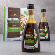 시아스 DELICIOUS SAUCE 오리엔탈 드레싱, 540g, 2개