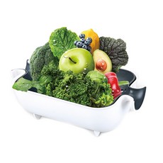 사각 회전 채반 콜랜더