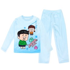 흔한남매 남아용 퍼니 9부 수면 잠옷 상하세트