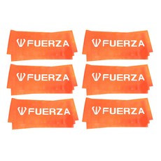 훼르자 피트니스플러스 라텍스 저항 밴드 0.4mm 6p, 오렌지