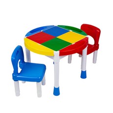 Bunny Land Block Pang Creator 豪華桌 2 合 1, 混合顏色, 1組