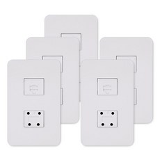 d'art 嵌入式插座 8P + 4P BOM861, 5個