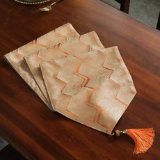 條紋餐桌巾 Q120, 1型, 2 人 (32 x 180 厘米)