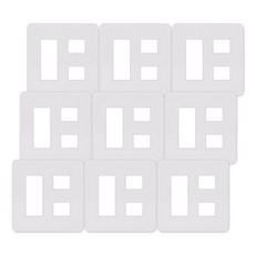 The Art 斜角5孔面板 BOM854, 9個