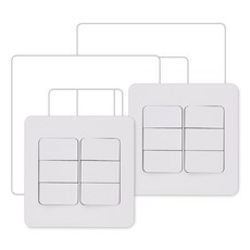CHEIL ELECTRIC Diat 開關 1 for 2 6 針 2p 內置接地 + 透明壓克力蓋支架 BOM839, 1套