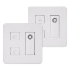 CHEIL ELECTRIC BOM886 用於 2 DART 8P 2 端口 + 2 衛星電視 2 房間, 2個