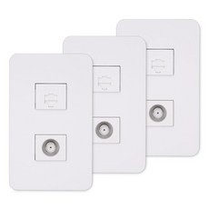 CHEIL ELECTRIC 藝購奧特萊斯8P+衛星電視1室終端BOM864, 3個