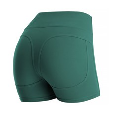 I Love Fit 女款高腰口袋瑜珈短褲