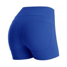 알럽핏 여성용 하이웨이스트 포켓 요가 숏팬츠