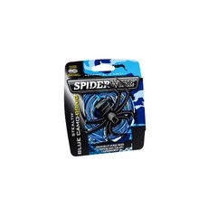 SPIDER WIRE Pure Fishing Smooth 8 編織釣魚線, 藍色迷彩