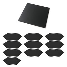 케이크박스 받침대 220 x 220 x 6 mm, 블랙, 100개