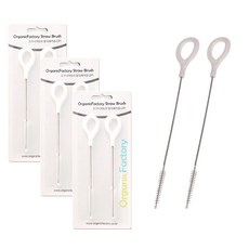 Organic Factory 吸管刷 2入, 3組, 混色