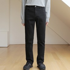 PLAYS 男款刷毛直筒棉褲