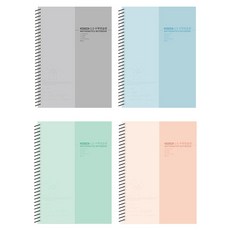 Bfancy 3000 2等分數學練習本, 隨機出貨, 4個