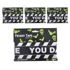 萬聖節裝飾警告膠帶, 黑色 3號, 4個