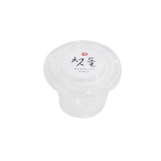 平蓋透明鬆餅杯小 100p + 個娃娃貼紙 Calli 2 100p, 1套