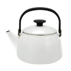 HAKOYA 電磁爐適用手提式琺瑯煮水壺, 2.5L, 單色