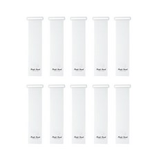 Flow Company 用於整理衣服的透明帶 9 x 40 厘米, 1件, 10個