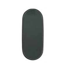 JH Company 迷你車線皮革托盤 M, 綠色, 1個