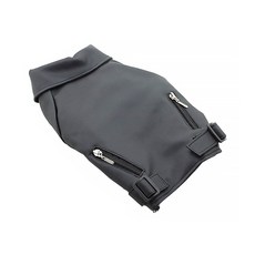 I Love Pet 寵物仿皮夾克, 黑色