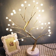 Decocomani 珍珠 LED 樹燈, 混合色