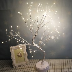 데코코마니 柔和光芒LED樹燈, 混合顏色, 1個